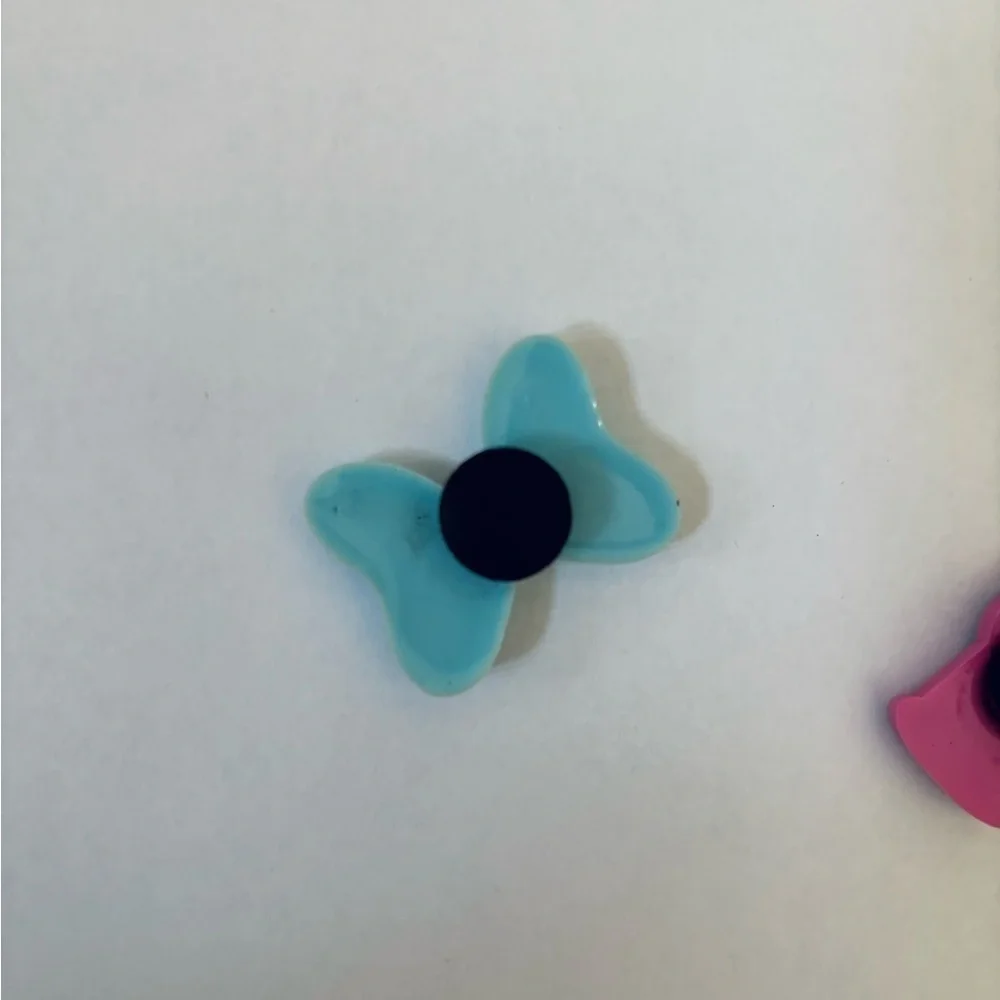 Kids Bow and Gumball Machine shoe charms